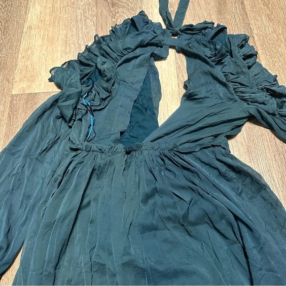 FREE PEOPLE Mini Ruffle Dress - Picture 9 of 9